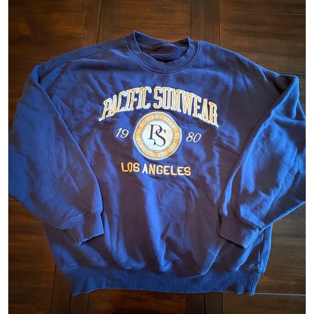 Vintage Pacific Sunwear Ps 1980 Los Angeles Graphic Sweatshirt Small
